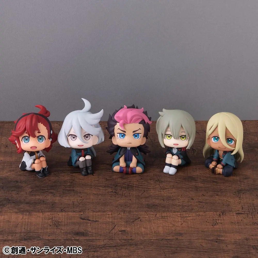 Mobile Suit Gundam: The Witch from Mercury Look Up Elan Ceres &amp; Guel Jeturk &amp; Shaddiq Zenelli PVC szobor figura 11 cm termékfotó