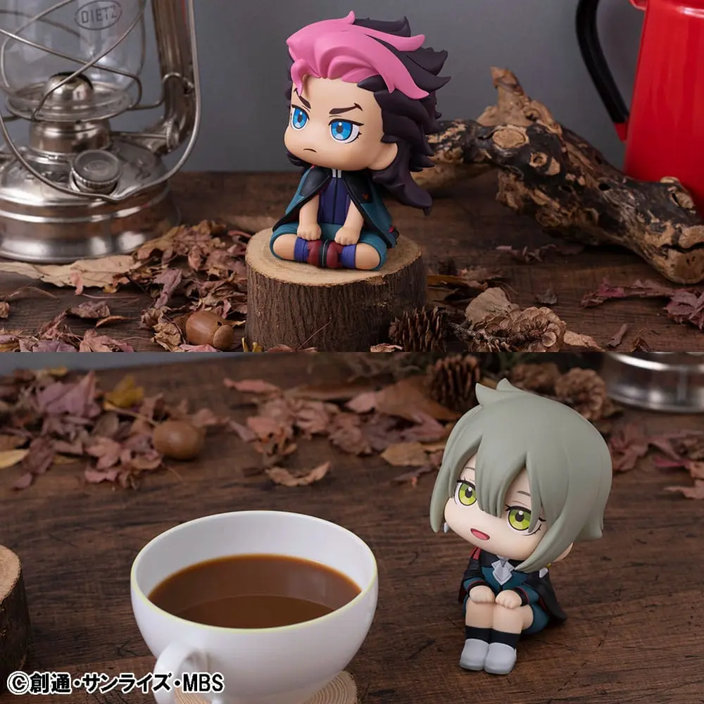 Mobile Suit Gundam: The Witch from Mercury Look Up Elan Ceres &amp; Guel Jeturk &amp; Shaddiq Zenelli PVC szobor figura 11 cm termékfotó