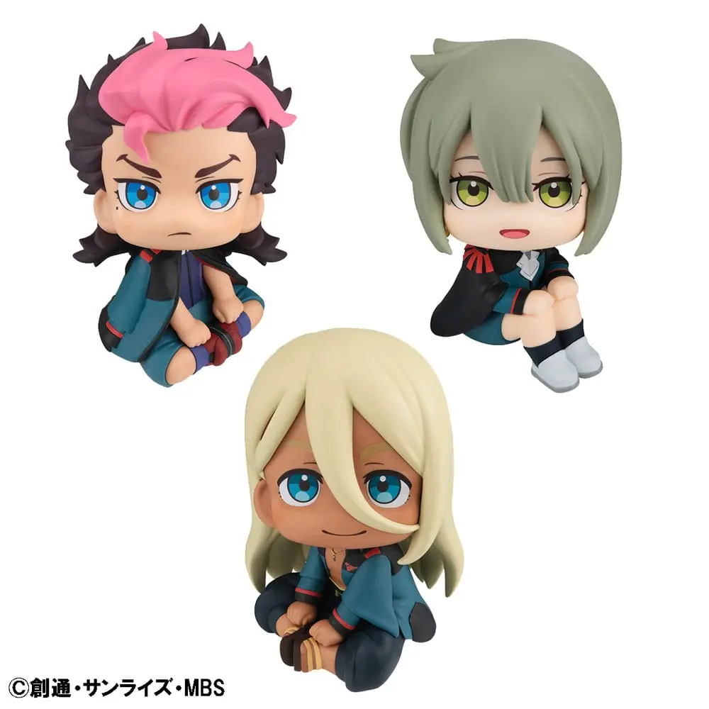 Mobile Suit Gundam: The Witch from Mercury Look Up Elan Ceres &amp; Guel Jeturk &amp; Shaddiq Zenelli PVC szobor figura 11 cm termékfotó