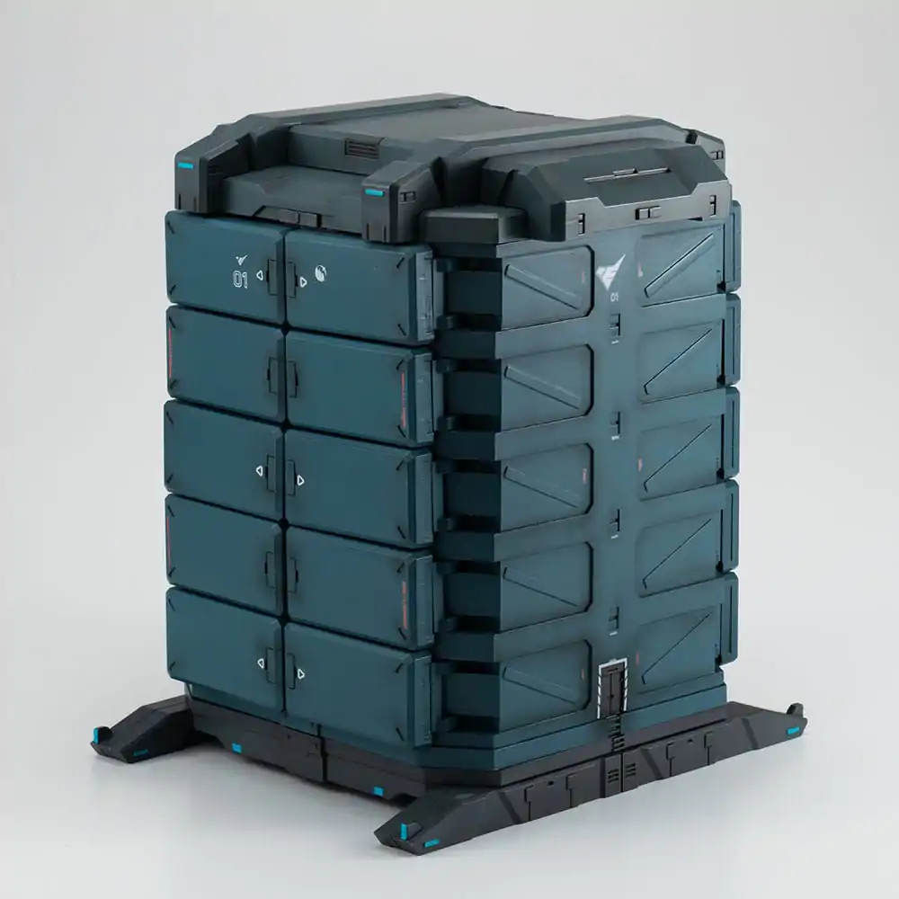 Mobile Suit Gundam: The Witch from Mercury Realistic Model Series MS Container (GS07-A) Weather Color Edition termékfotó
