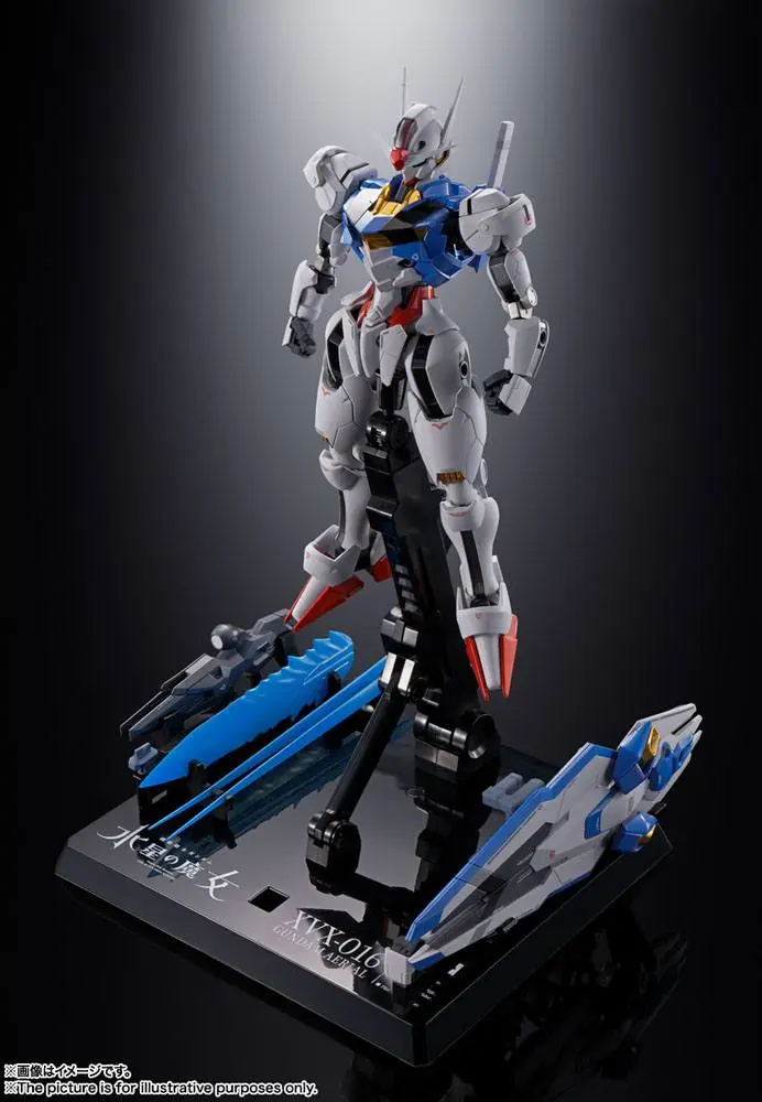 Mobile Suit Gundam: The Witch from Mercury Robot Spirits Chogokin Gundam Aerial figura 18 cm termékfotó