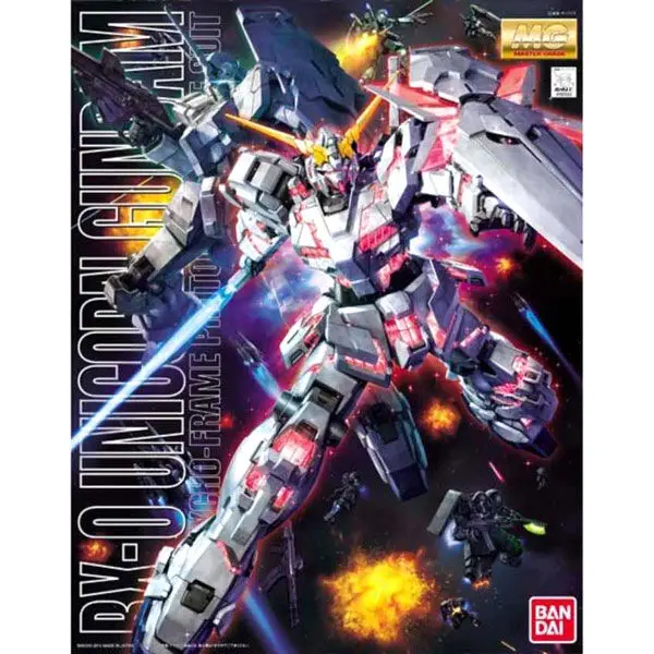 Mobile Suit Gundam Unicorn Gundam Unicorn UCversión OVA modell készlet figura termékfotó