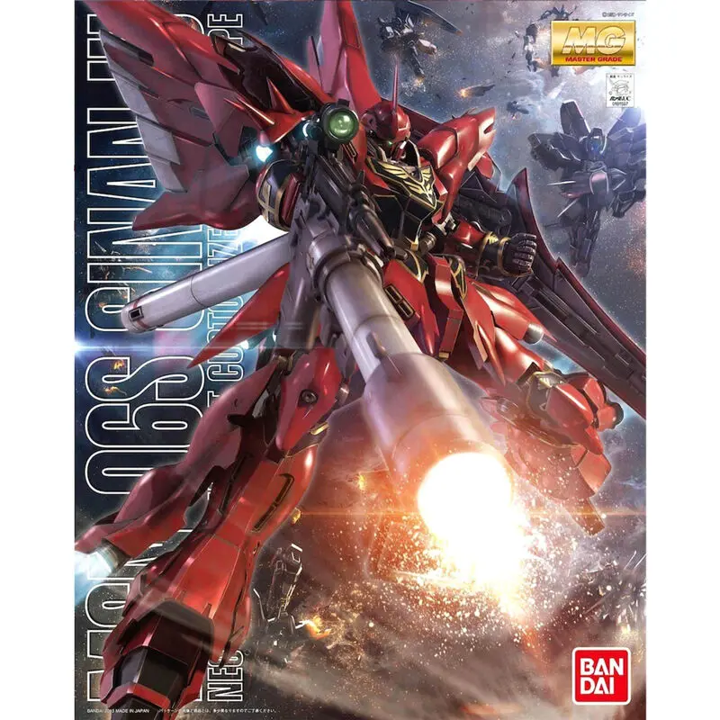 Mobile Suit Gundam Unicorn MSN-06S Sinanju Anime Color Version modell készlet termékfotó