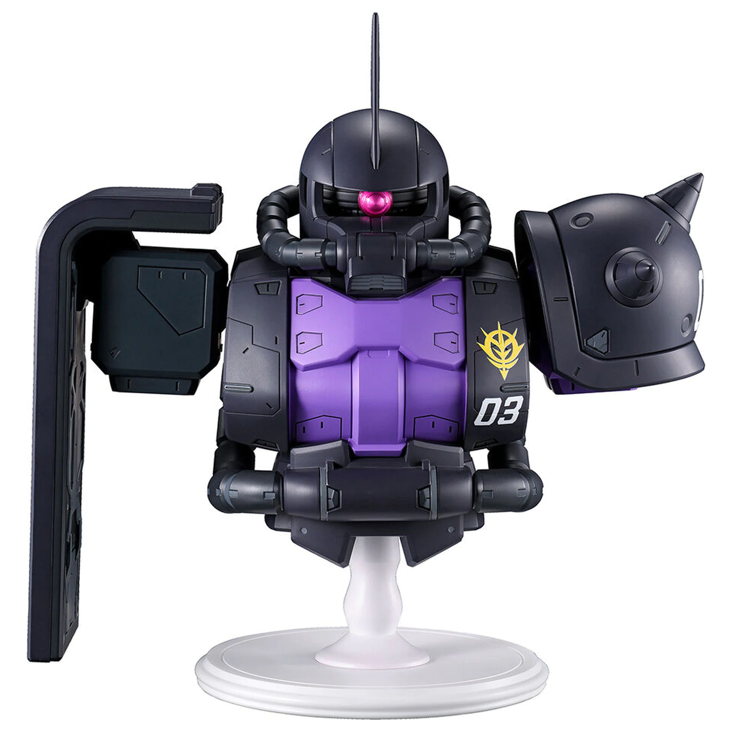 Mobile Suit Gundam Universal Century Saga Interlude Zaku II Black Tri-Stars Ichibansho figura 16cm termékfotó