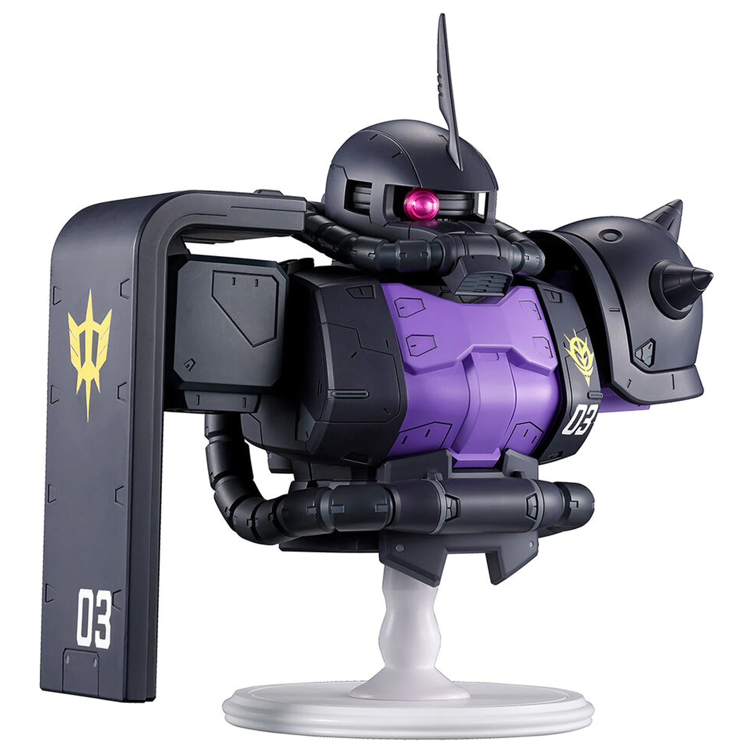 Mobile Suit Gundam Universal Century Saga Interlude Zaku II Black Tri-Stars Ichibansho figura 16cm termékfotó