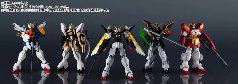 Mobile Suit Gundam Wing Gundam Universe XXXG-01S Shenlong Gundam akciófigura 15 cm termékfotó