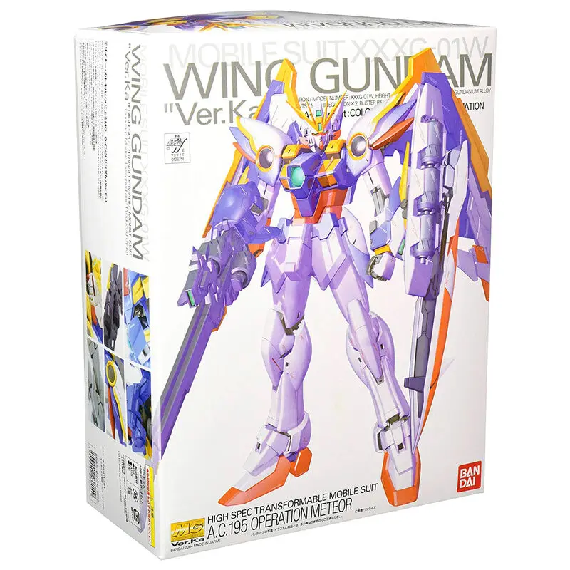 Mobile Suit Gundam Wing Gundam ver KA modell készlet figura 18cm termékfotó