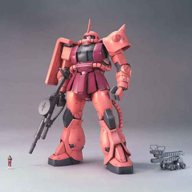 Mobile Suit Gundam Zaku II de Char ver 2 modell készlet figura termékfotó