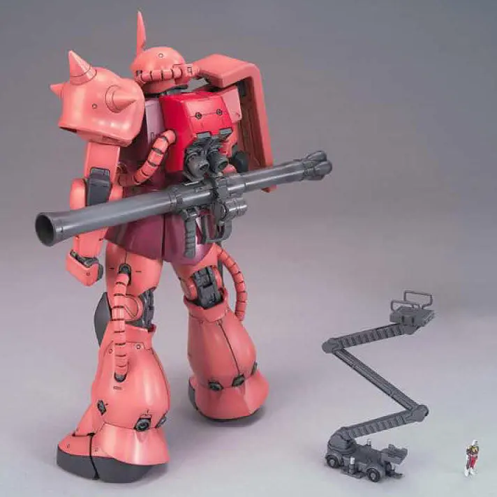 Mobile Suit Gundam Zaku II de Char ver 2 modell készlet figura termékfotó