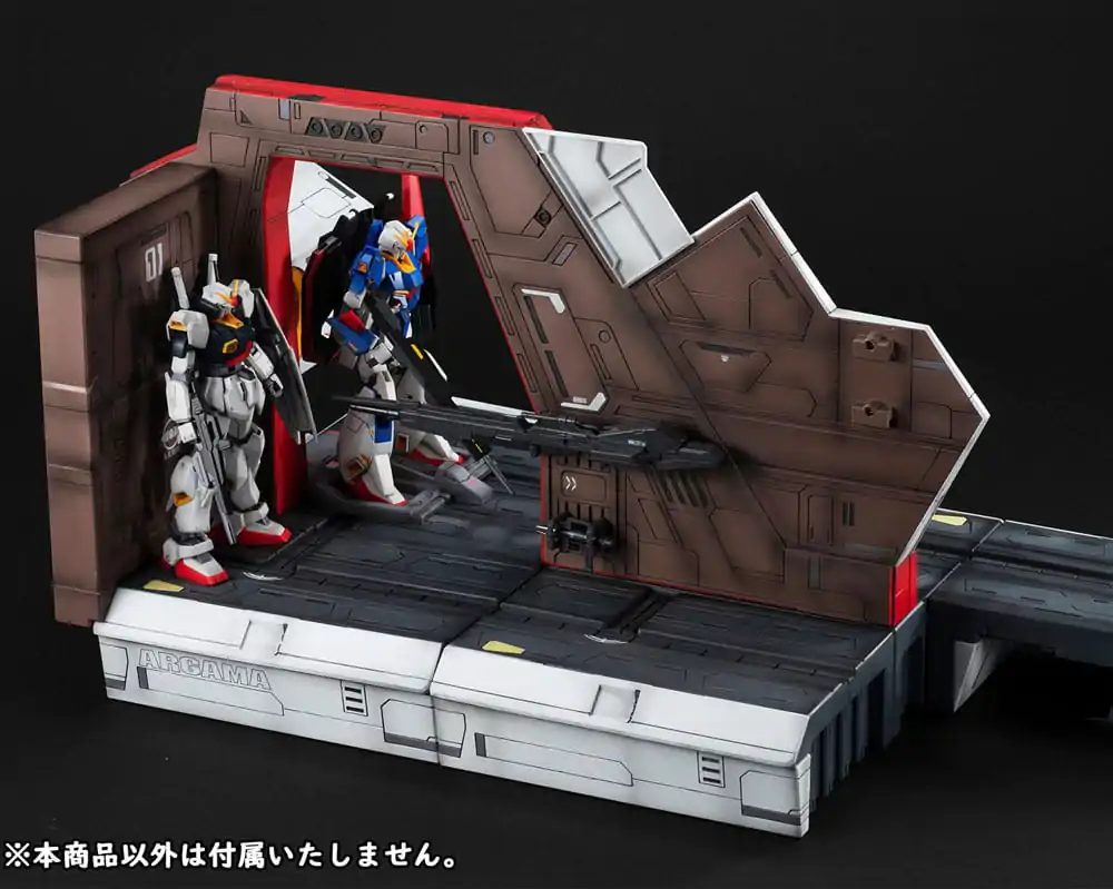Mobile Suit Z Gundam HG Series Realistic Model Series Diorama 1/144 Nahel Argama catapult deck 40th Anniversary Edition 100 cm termékfotó