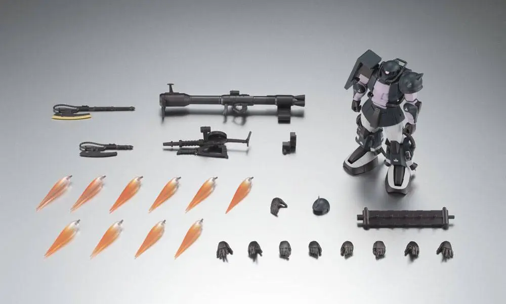 Moblie Suit Gundam MSV Robot Spirits (Side MS) MS-06R-1A ZAKUII High Mobility Type Black Tri Stars ver. A.N.I.M.E. akciófigura termékfotó