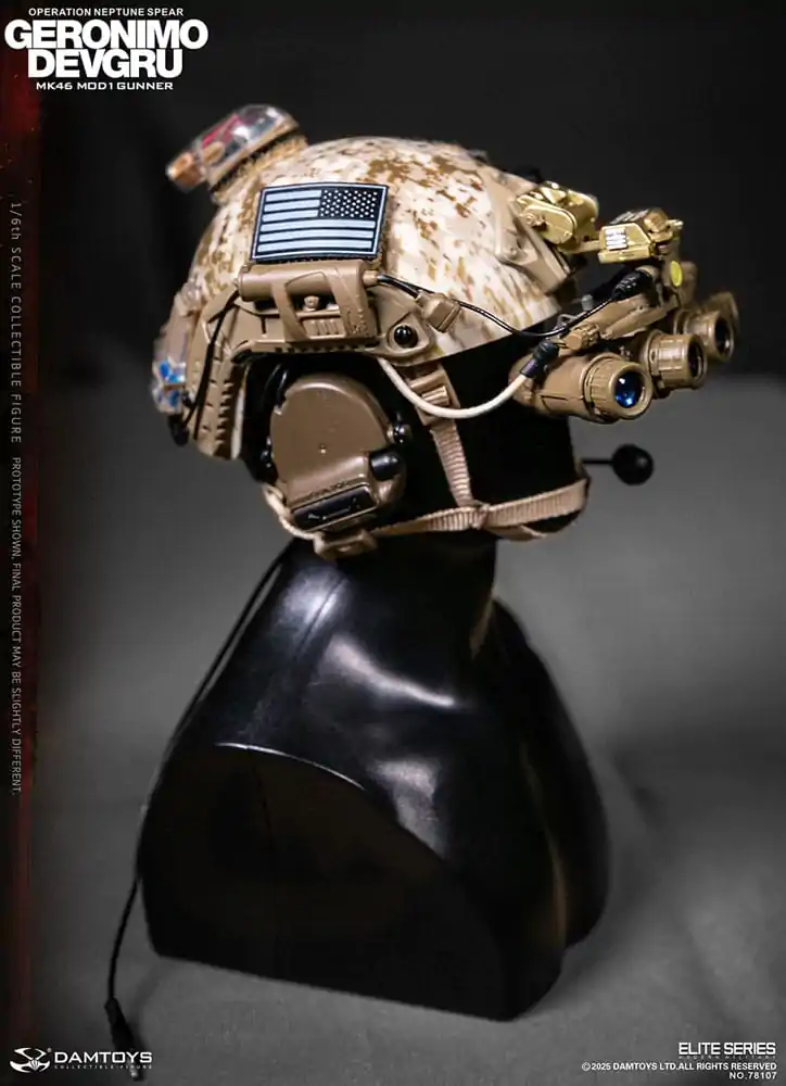 Modern Military 1/6 Geronimo Devgru - MK46 MOD1 Gunner (Operation Neptune Spear) akciófigura 30 cm termékfotó