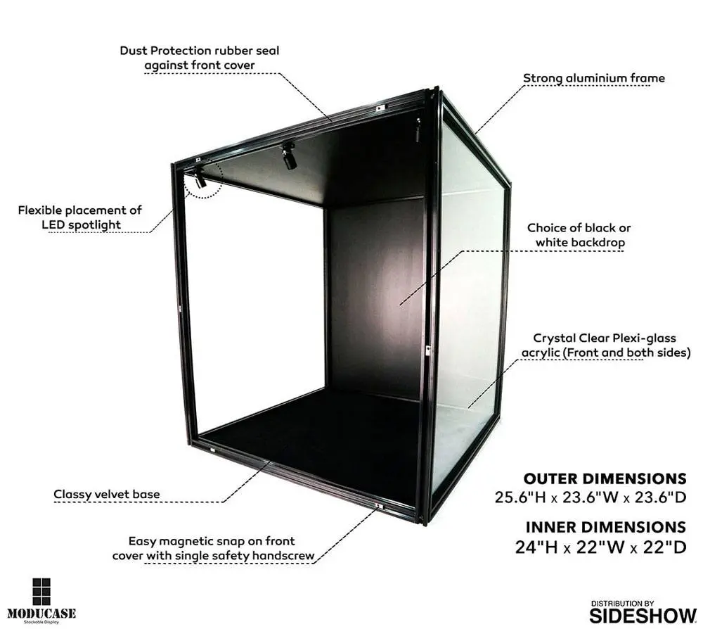 Moducase Acrylic Display Case DF60 Fény effekttel termékfotó