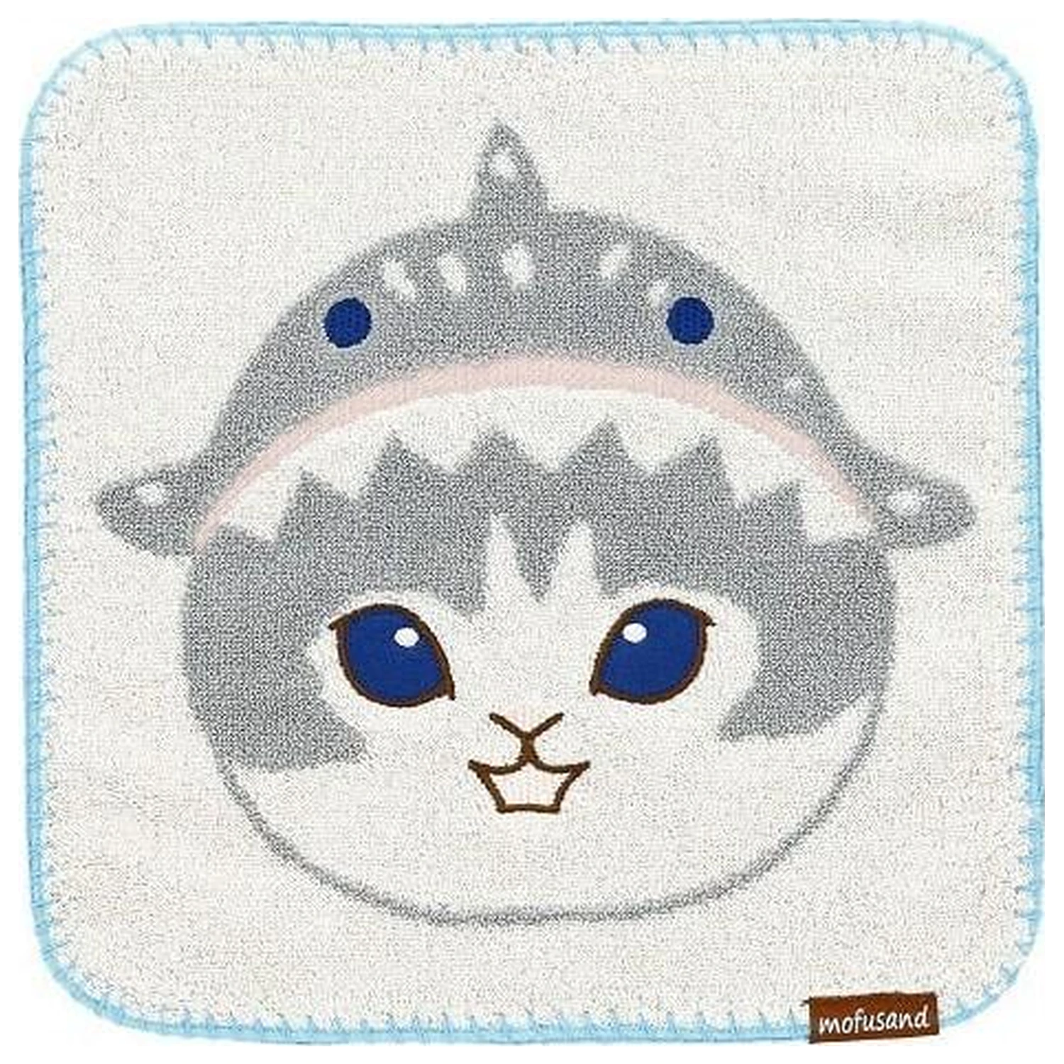 Mofusand Kitten-Nyan Shark Mini törölköző termékfotó
