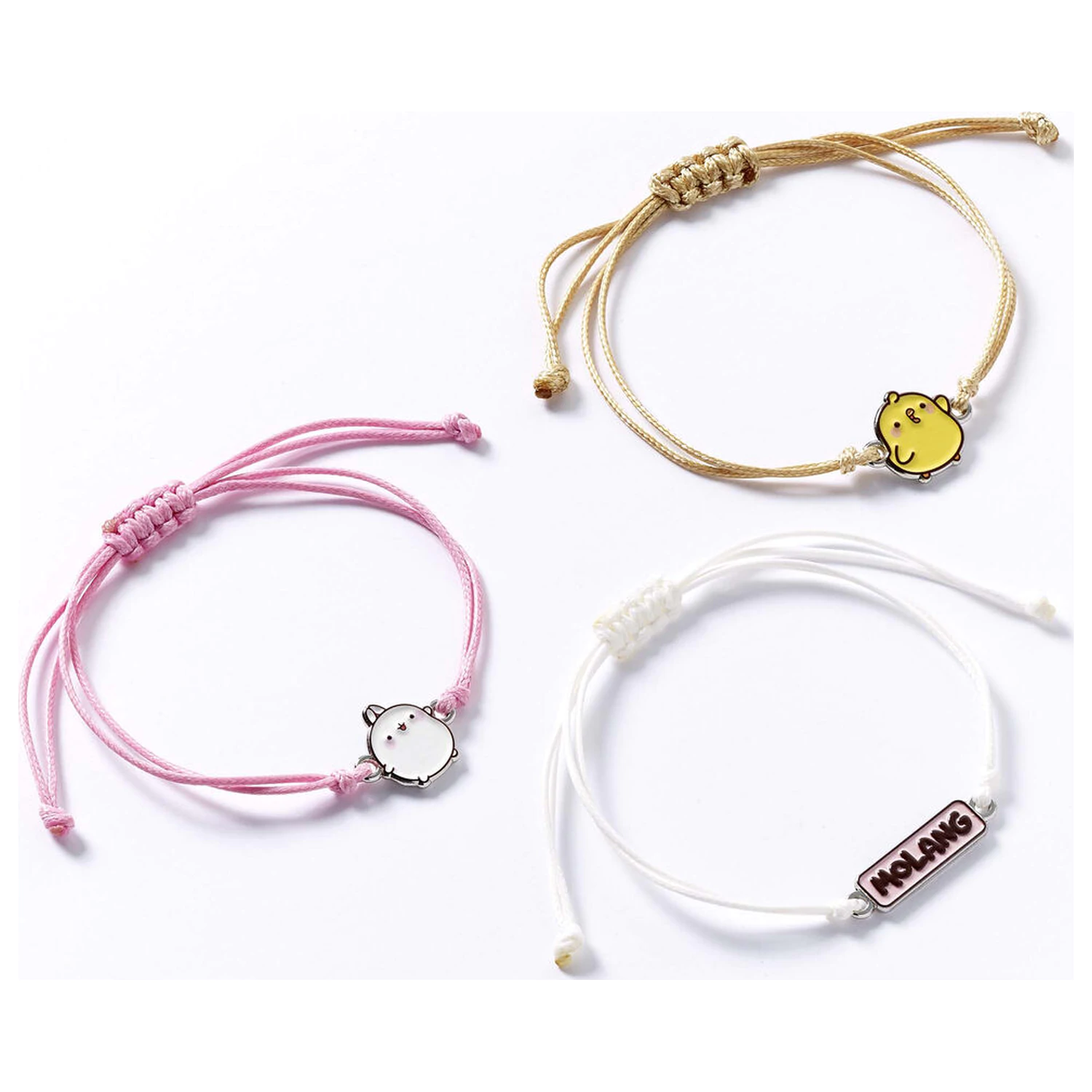 Molang 3 db-os barátság karkötő csomag termékfotó