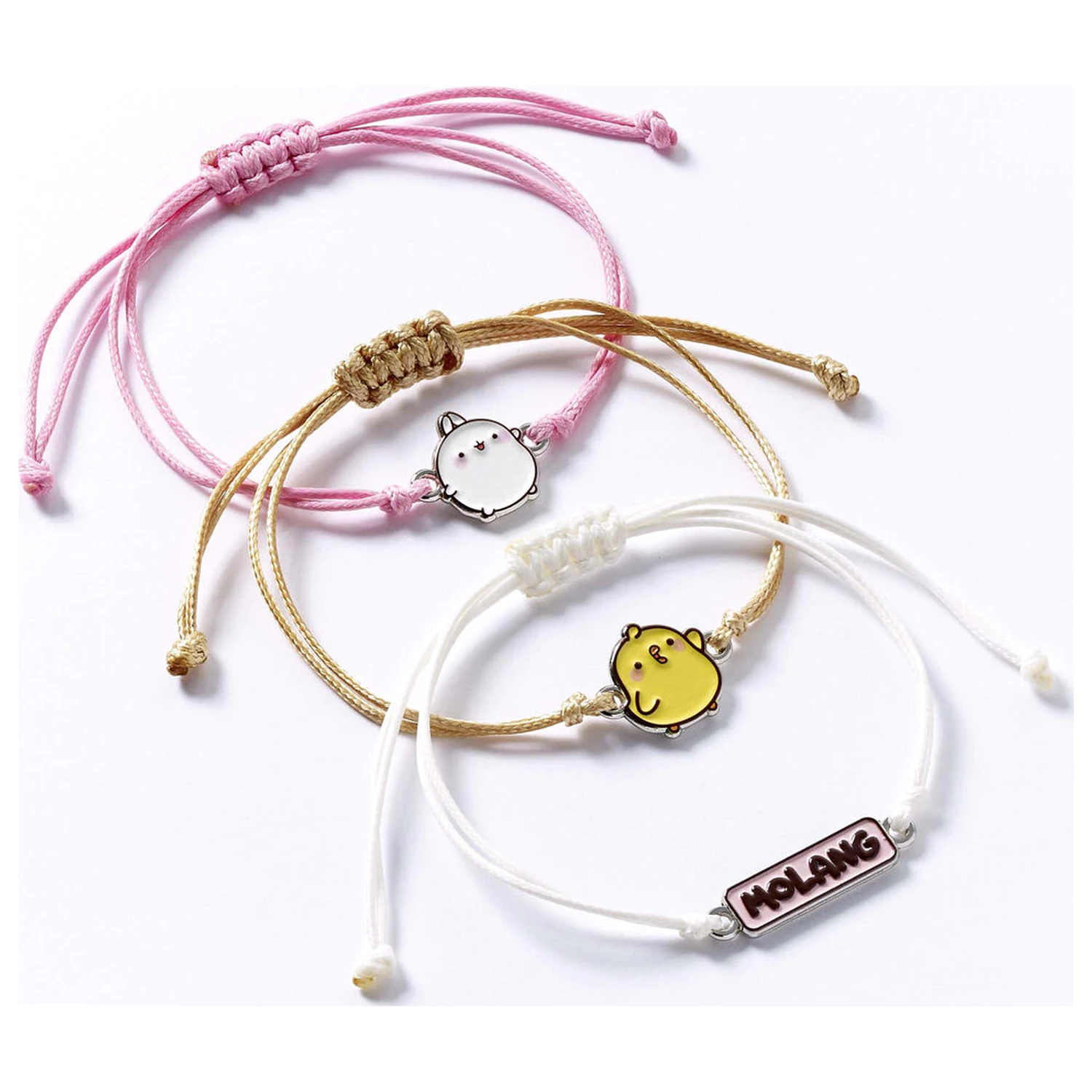 Molang 3 db-os barátság karkötő csomag termékfotó