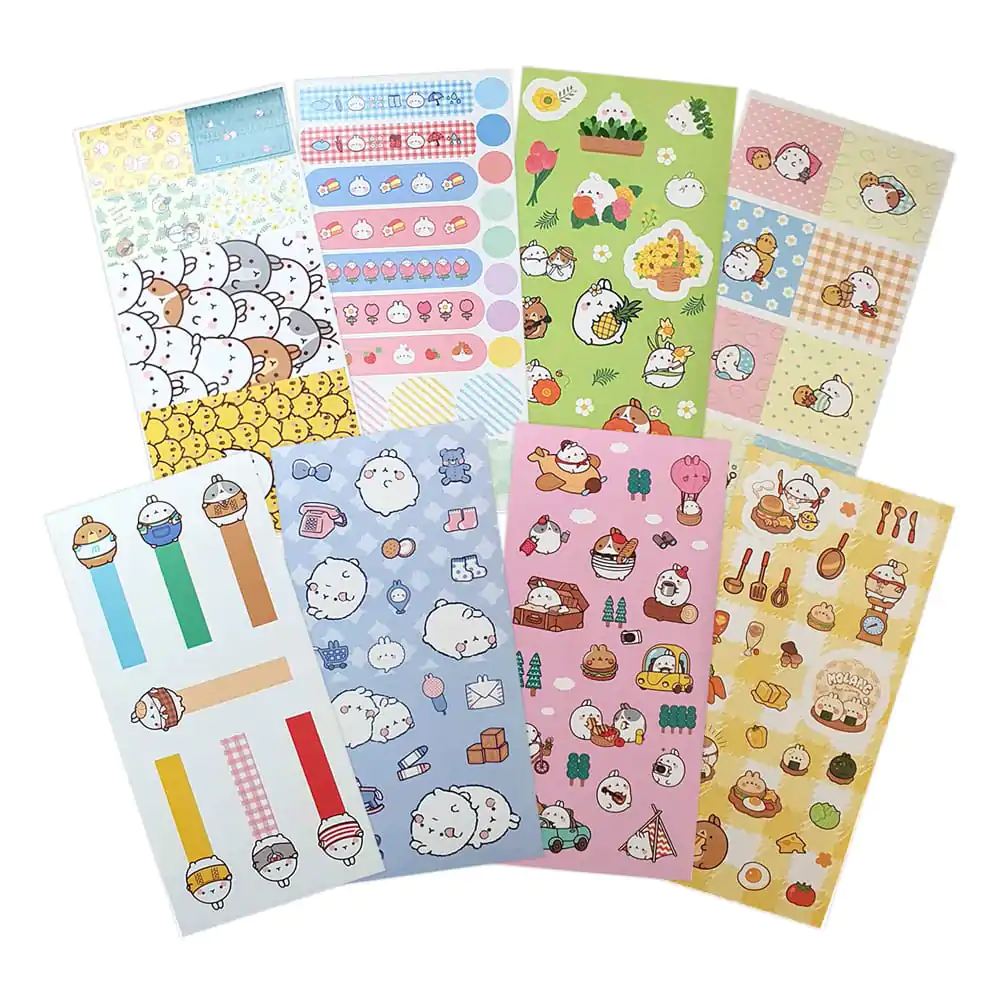 Molang Happy Days matrica csomag termékfotó