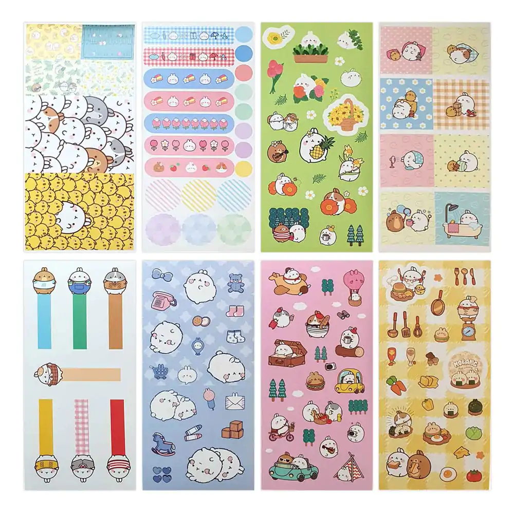 Molang Happy Days matrica csomag termékfotó