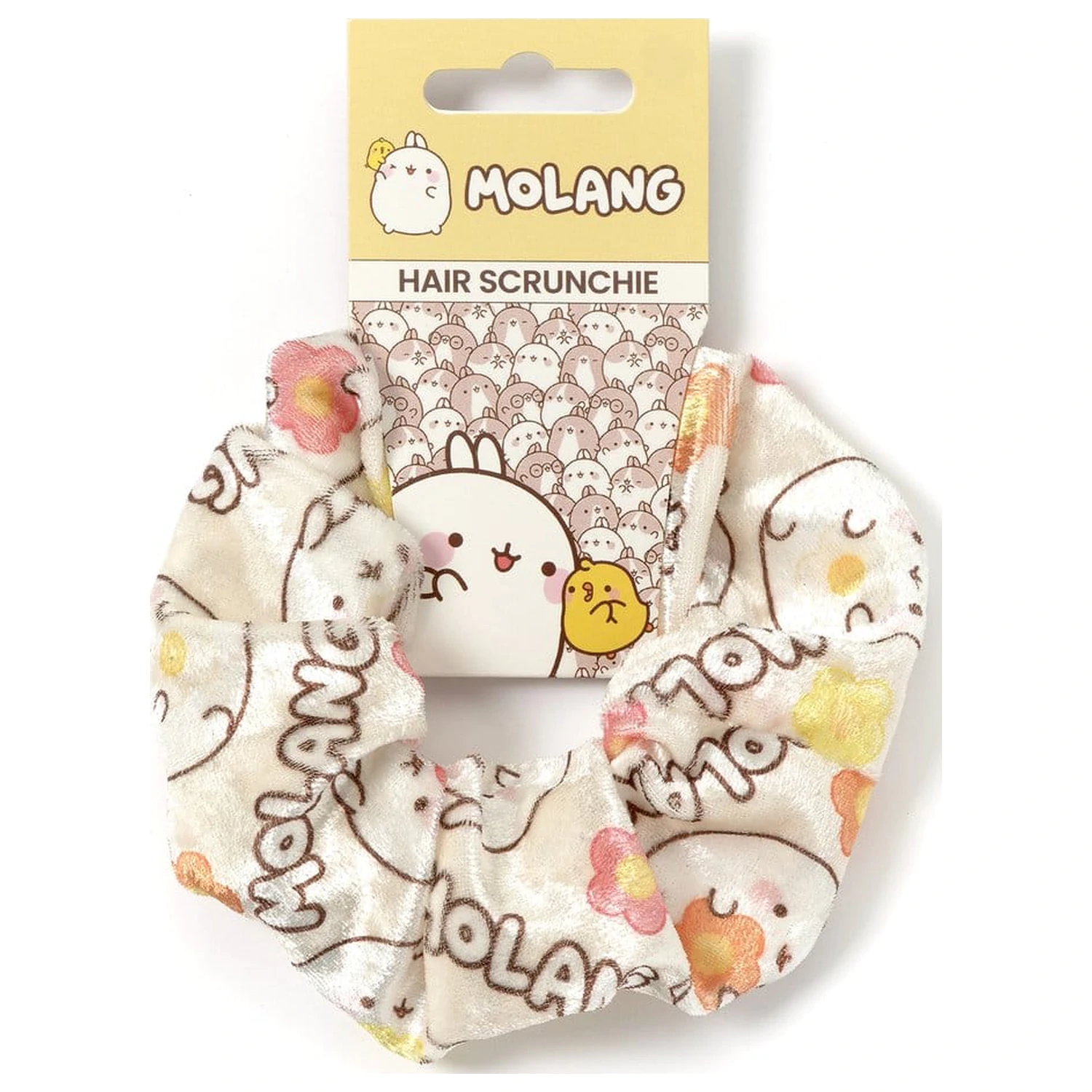 Molang scrunchie hajgumi Flower termékfotó