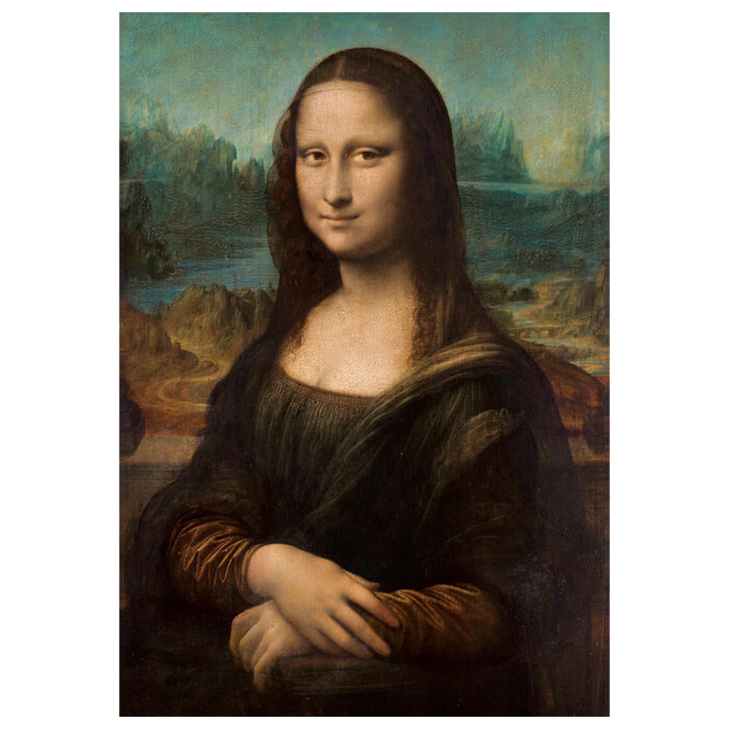 Mona Lisa puzzle 1000db-os termékfotó