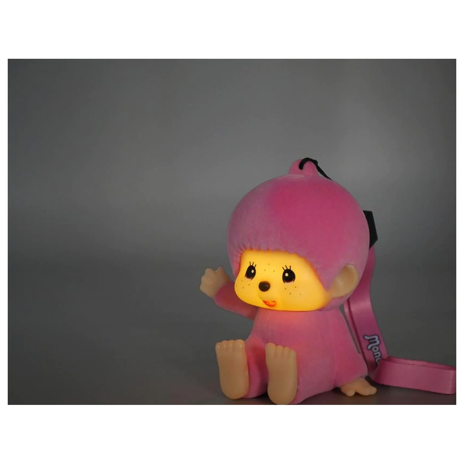 Monchhichi Pink LED világító figura 9cm termékfotó