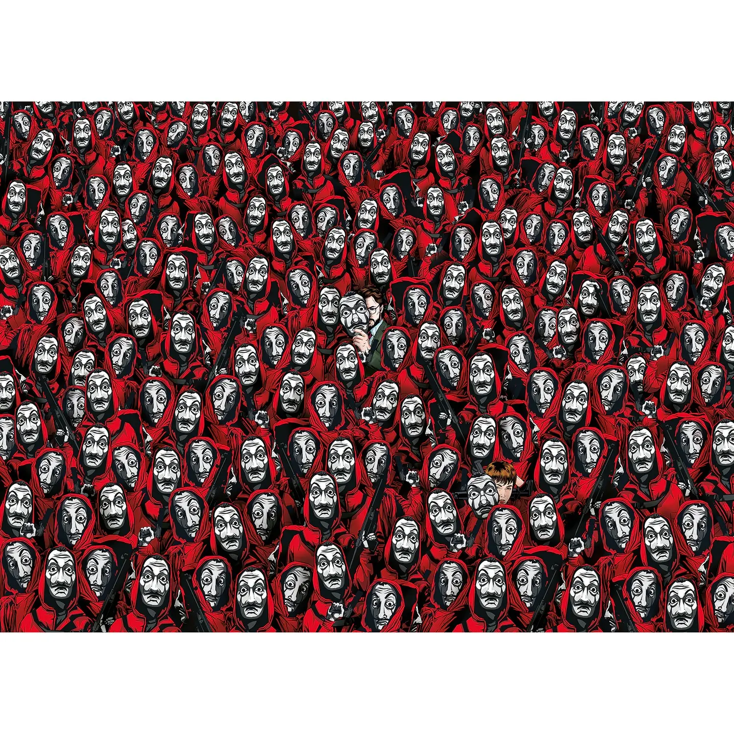 Money Heist Lehetetlen puzzle 1000db-os termékfotó