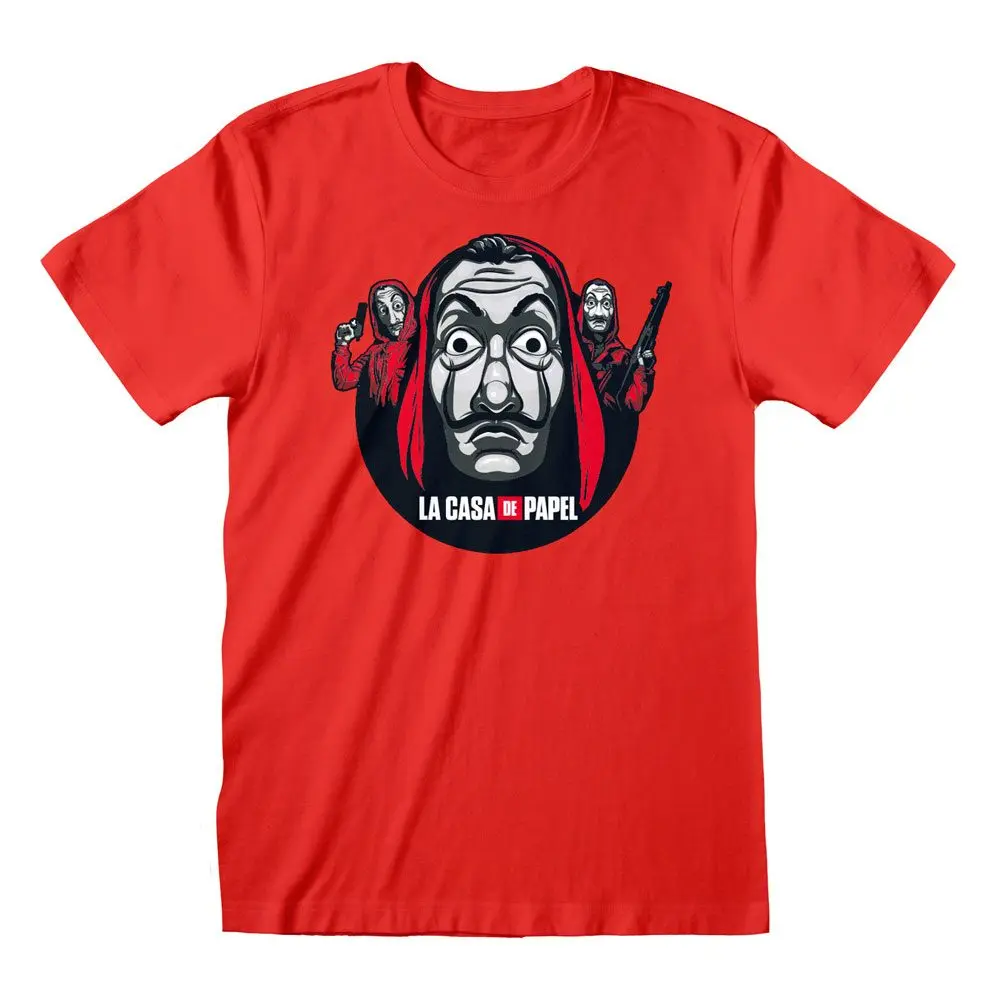 Money Heist póló Circle And Logo termékfotó