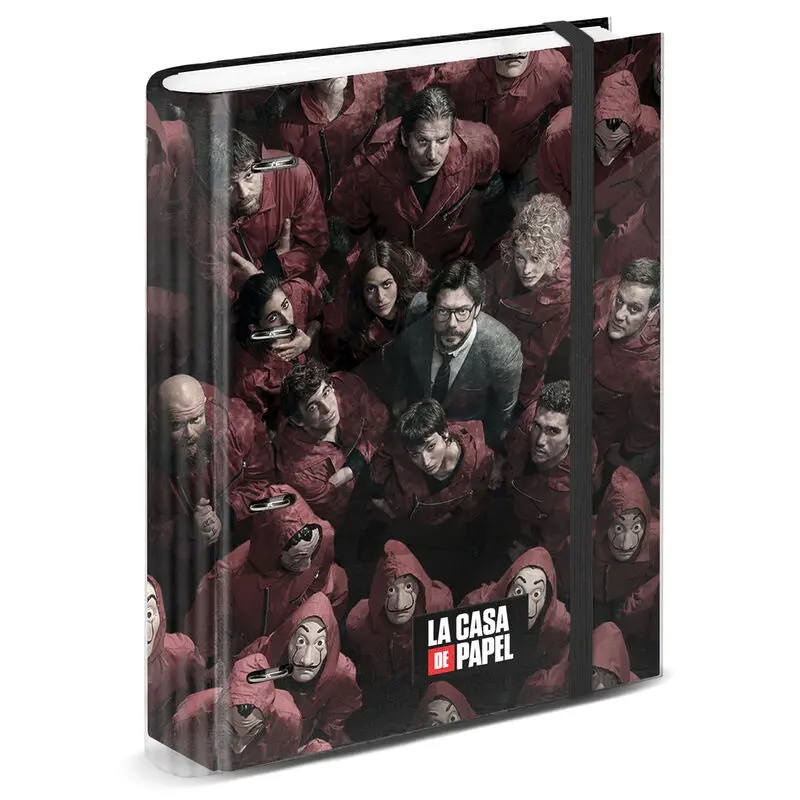 Money Heist Together A4 gyűrűs karton irattartó lapokkal termékfotó
