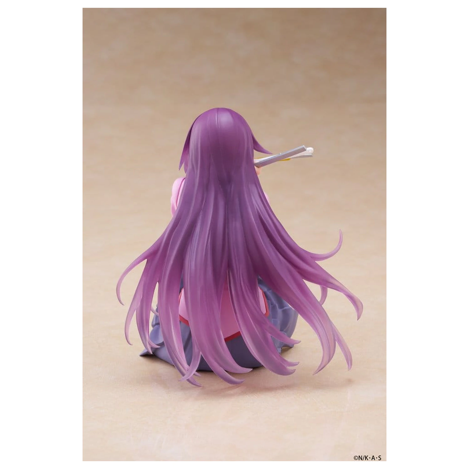 Monogatari Desktop Cute Figure Hitagi Senjougahara PVC szobor figura 13 cm termékfotó
