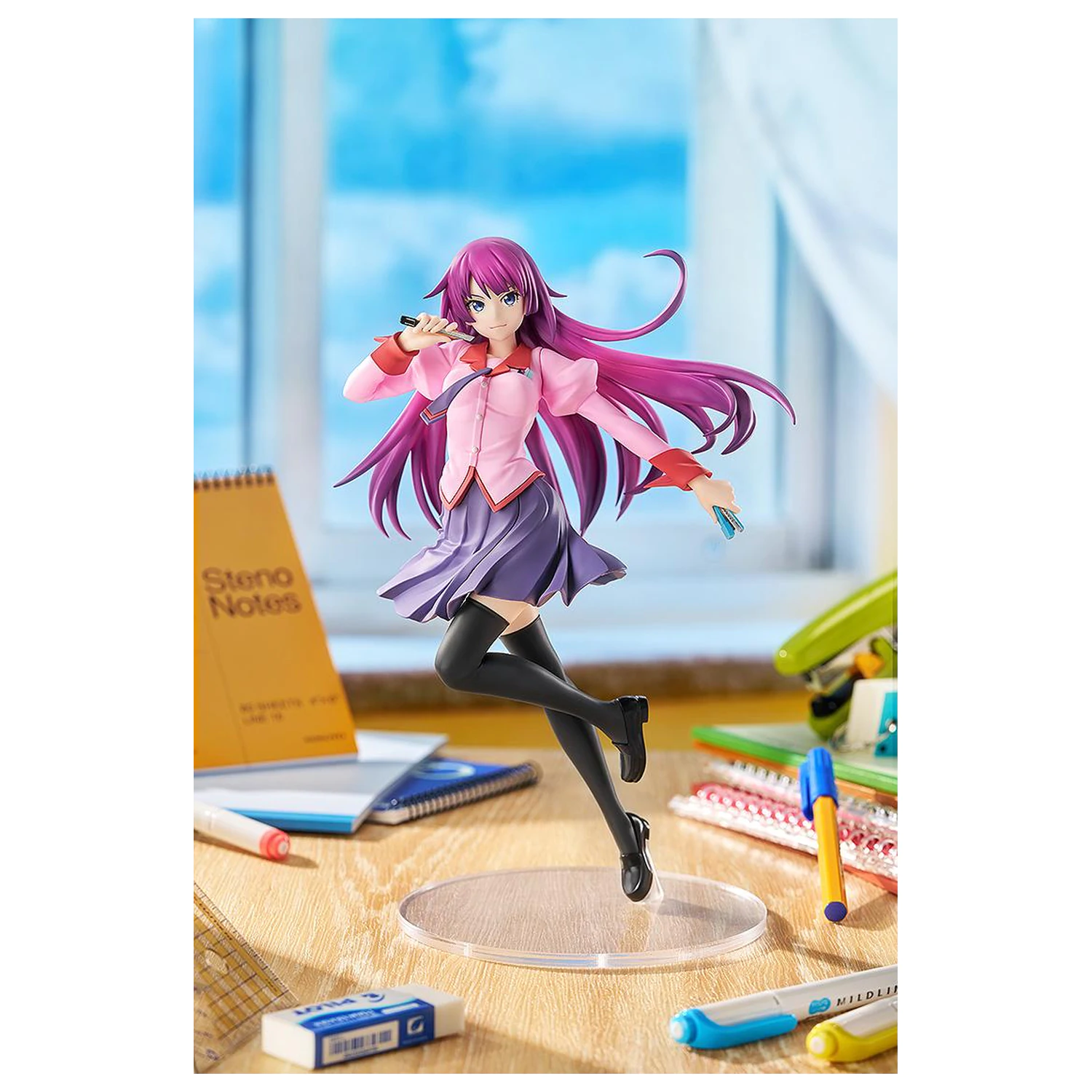 MONOGATARI Hitagi Senjyogahara Pop Up Parade L figura 23cm termékfotó