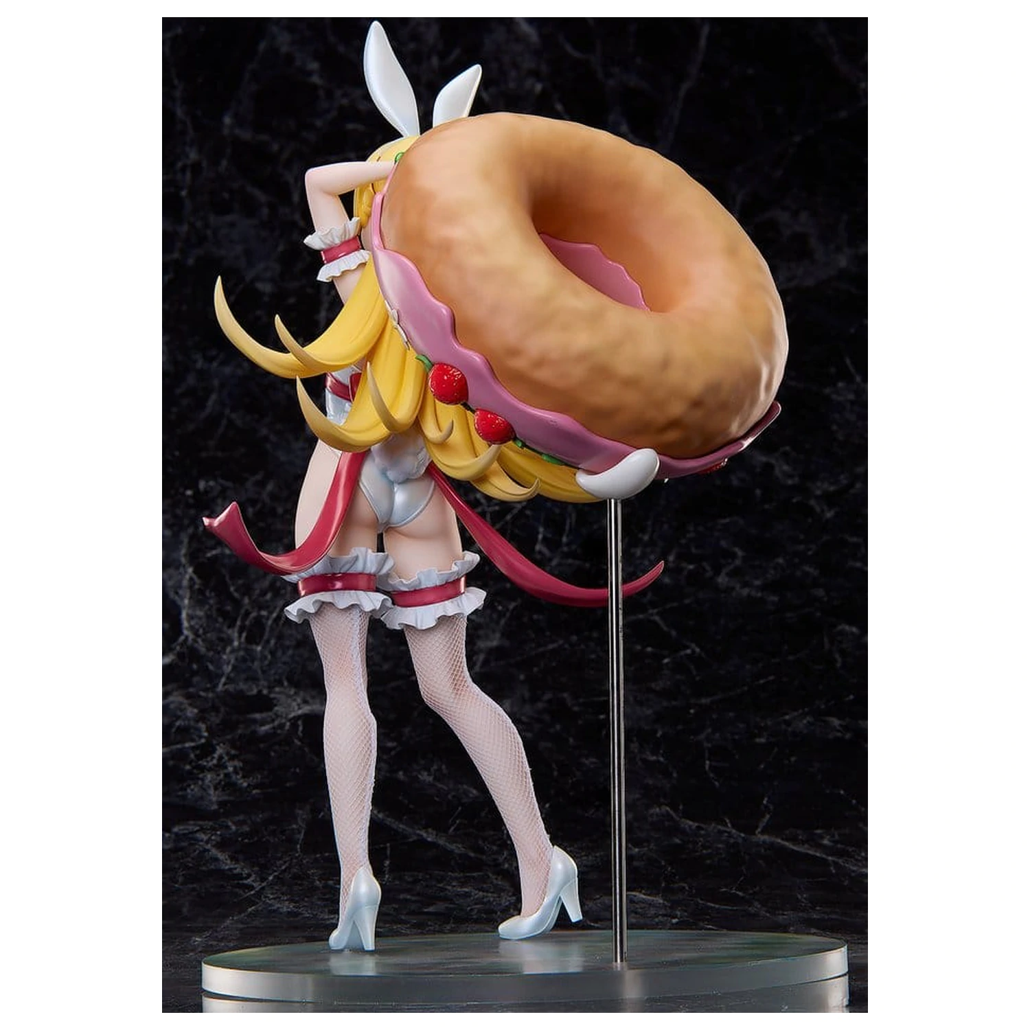 Monogatari Series 1/4 Shinobu Oshino White Bunny Ver. PVC szobor figura 35 cm   termékfotó