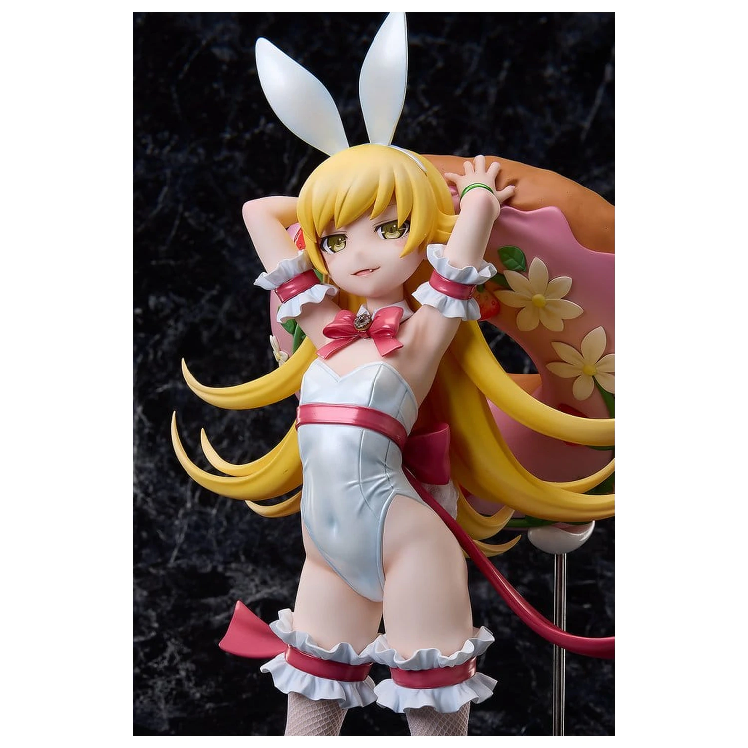 Monogatari Series 1/4 Shinobu Oshino White Bunny Ver. PVC szobor figura 35 cm   termékfotó