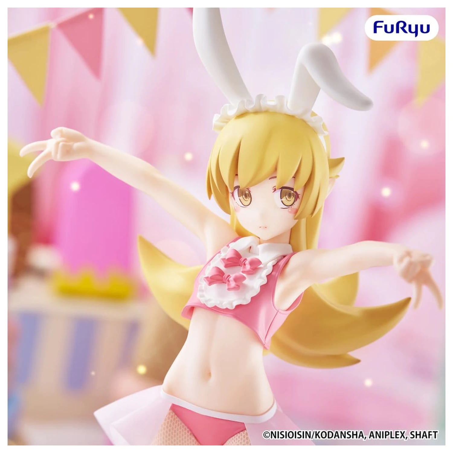 Monogatari Series BiCute Bunnies Shinobu Oshino PVC figura 23 cm termékfotó
