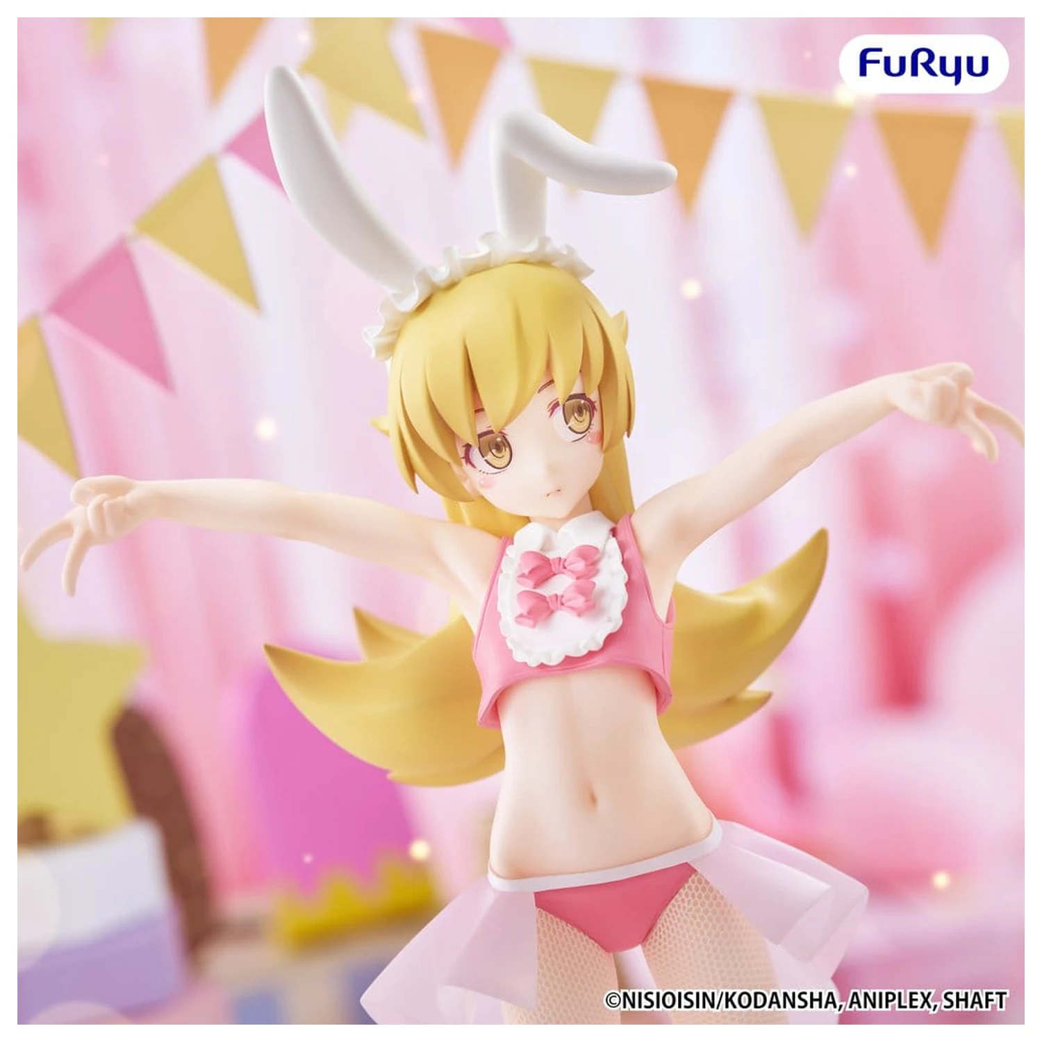Monogatari Series BiCute Bunnies Shinobu Oshino PVC figura 23 cm termékfotó