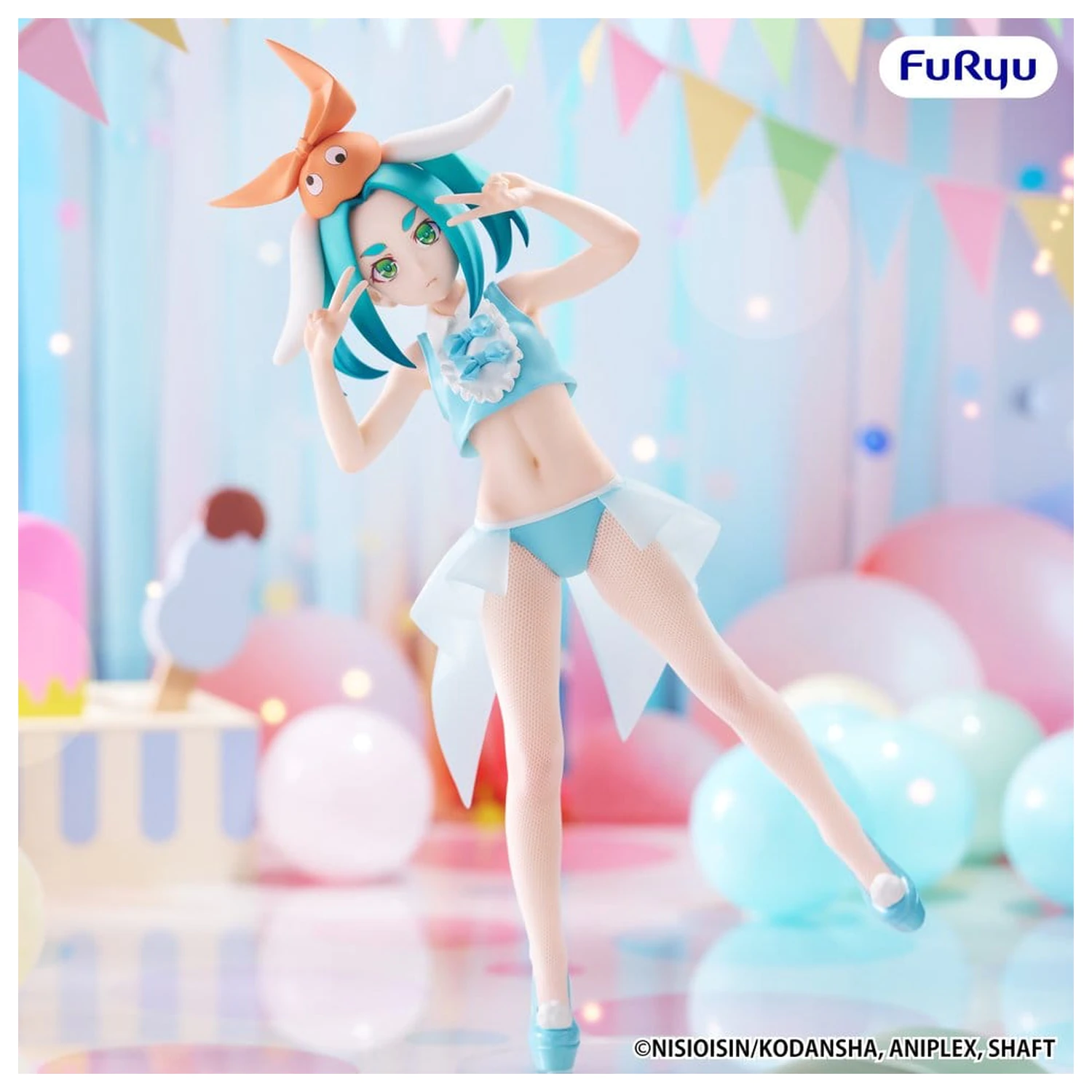 Monogatari Series BiCute Bunnies Yotsugi Ononoki PVC figura 23 cm termékfotó