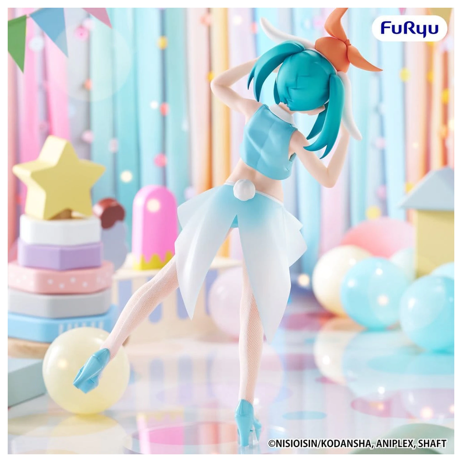 Monogatari Series BiCute Bunnies Yotsugi Ononoki PVC figura 23 cm termékfotó