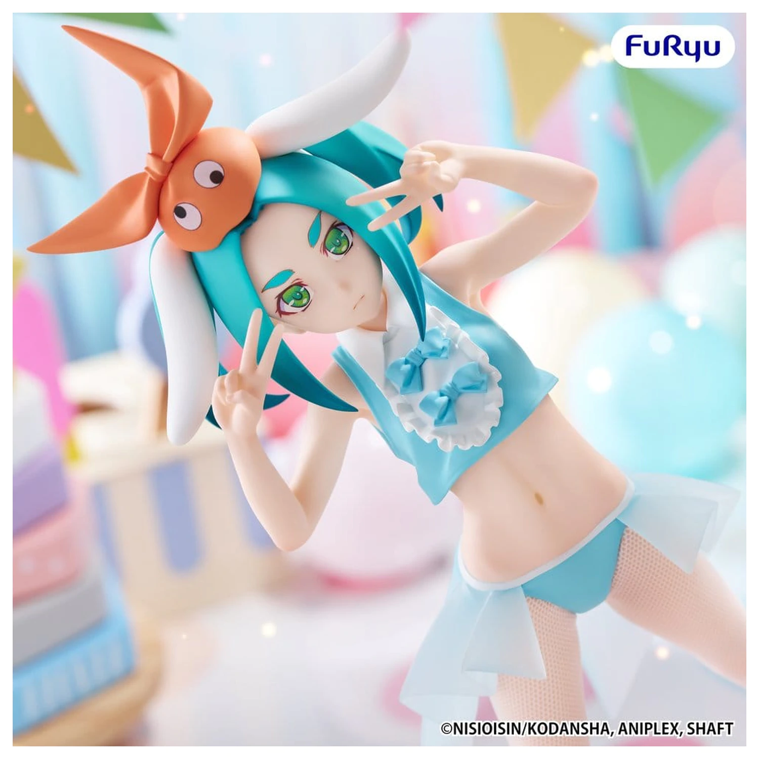 Monogatari Series BiCute Bunnies Yotsugi Ononoki PVC figura 23 cm termékfotó