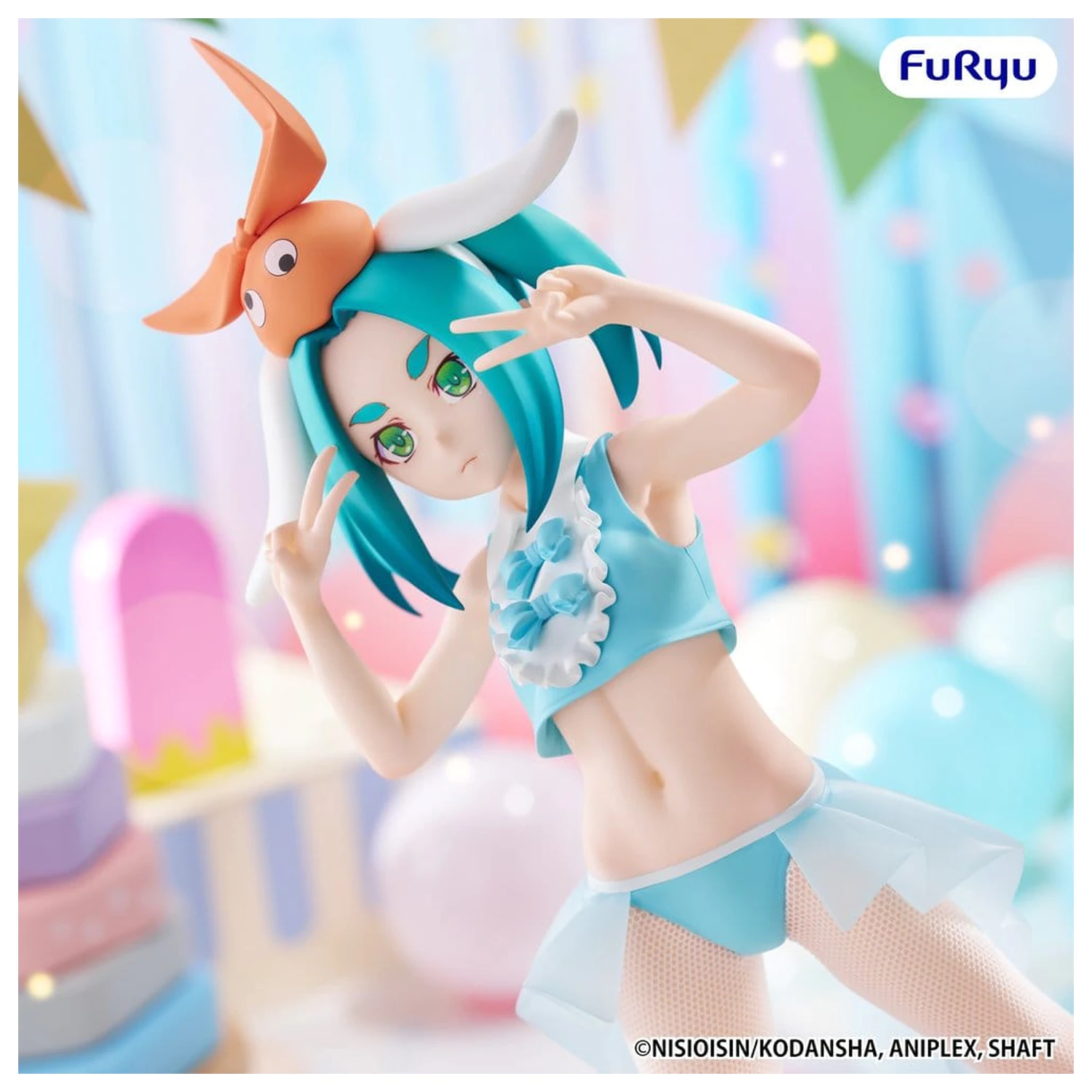 Monogatari Series BiCute Bunnies Yotsugi Ononoki PVC figura 23 cm termékfotó