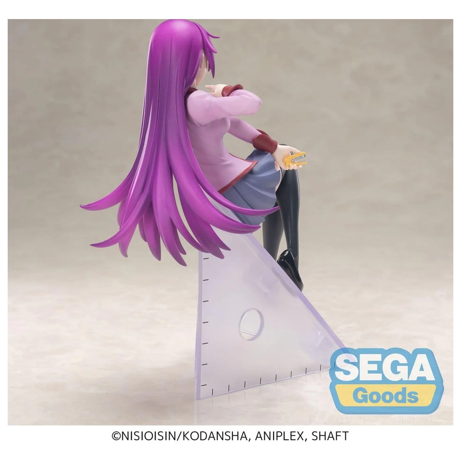 Monogatari Series Luminasta Hitagi Senjyogahara PVC figura 19 cm termékfotó