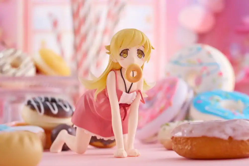 Monogatari Series: Off & Monster Desktop Cute figura Shinobu Oshino PVC szobor figura 13 cm termékfotó