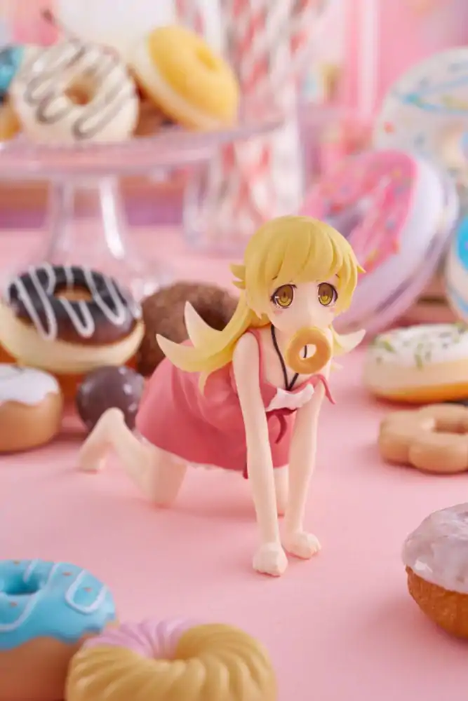 Monogatari Series: Off & Monster Desktop Cute figura Shinobu Oshino PVC szobor figura 13 cm termékfotó