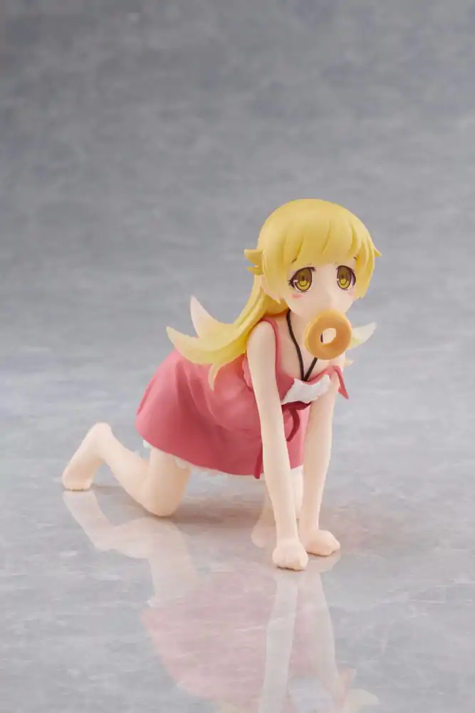 Monogatari Series: Off & Monster Desktop Cute figura Shinobu Oshino PVC szobor figura 13 cm termékfotó