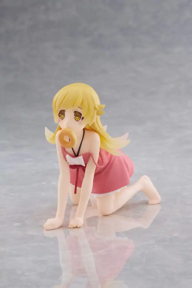 Monogatari Series: Off & Monster Desktop Cute figura Shinobu Oshino PVC szobor figura 13 cm termékfotó