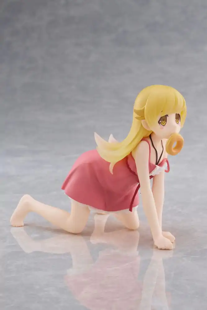 Monogatari Series: Off & Monster Desktop Cute figura Shinobu Oshino PVC szobor figura 13 cm termékfotó