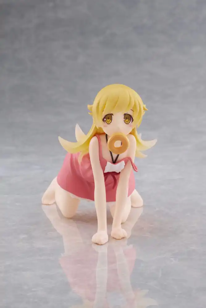 Monogatari Series: Off & Monster Desktop Cute figura Shinobu Oshino PVC szobor figura 13 cm termékfotó