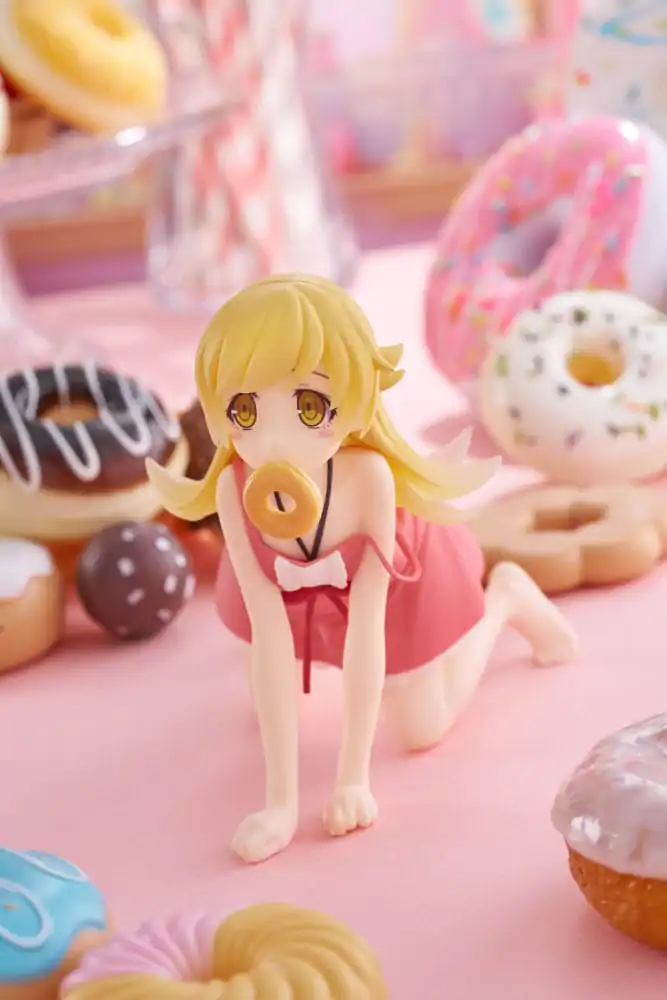 Monogatari Series: Off & Monster Desktop Cute figura Shinobu Oshino PVC szobor figura 13 cm termékfotó