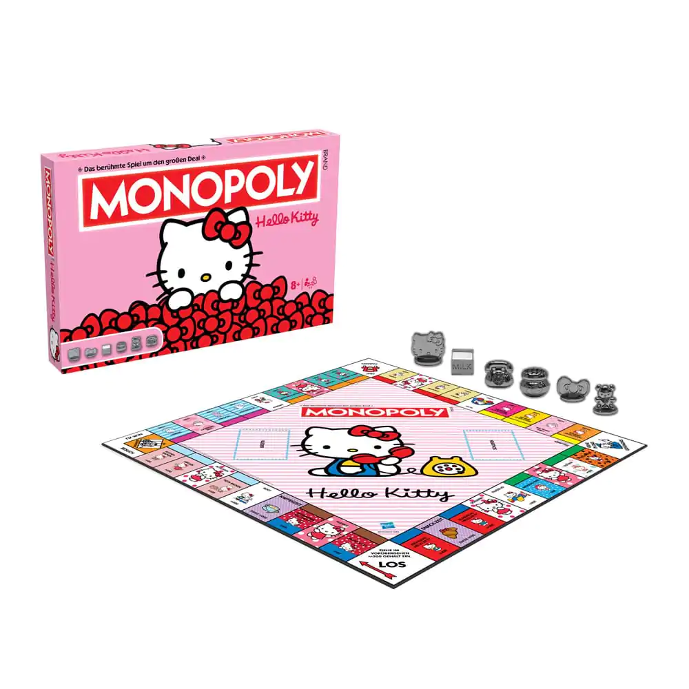 Monopoly Hello Kitty német nyelvű társasjáték termékfotó