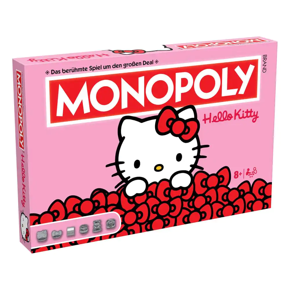 Monopoly Hello Kitty német nyelvű társasjáték termékfotó