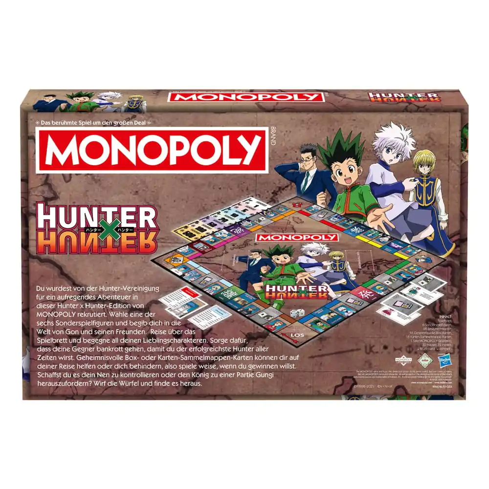 Monopoly Hunter x Hunter német nyelvű társasjáték termékfotó
