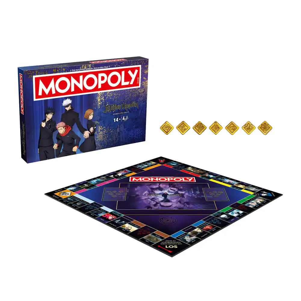 Monopoly Jujutsu Kaisen Season 2 német nyelvű társasjáték termékfotó